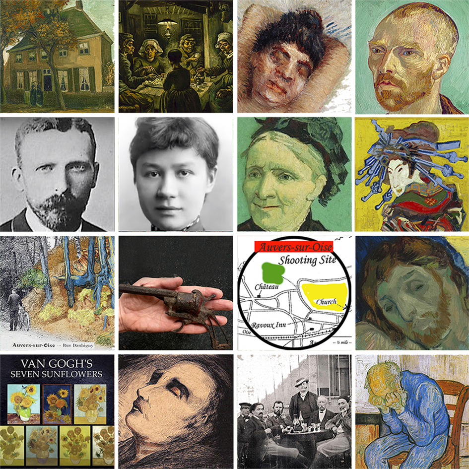 van gogh postcards